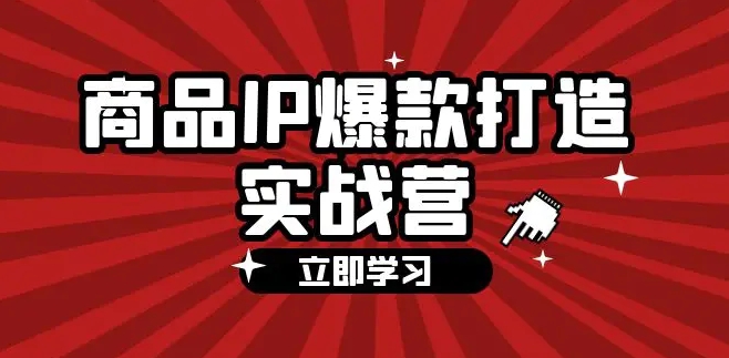 IP爆款打造实战营